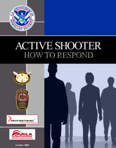 Active Shooter Preparedness - Optimize Your Options to Optimize Your ...